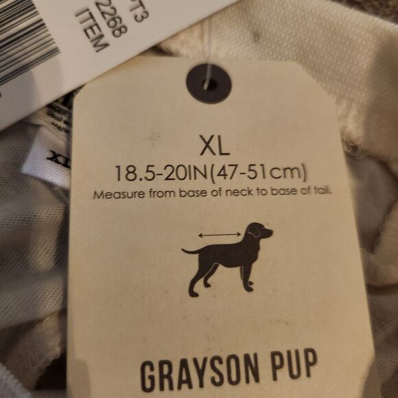 Dog shirt costume Grayson Pup, The Label Stranger Things Ivory, Size XL - Picture 4 of 4